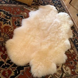 HUGE Sheepskin Rug